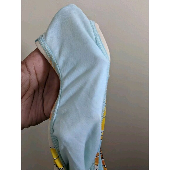 The Bikini Lab Yellow and Blue Floral One Piece - Picture 11 of 13